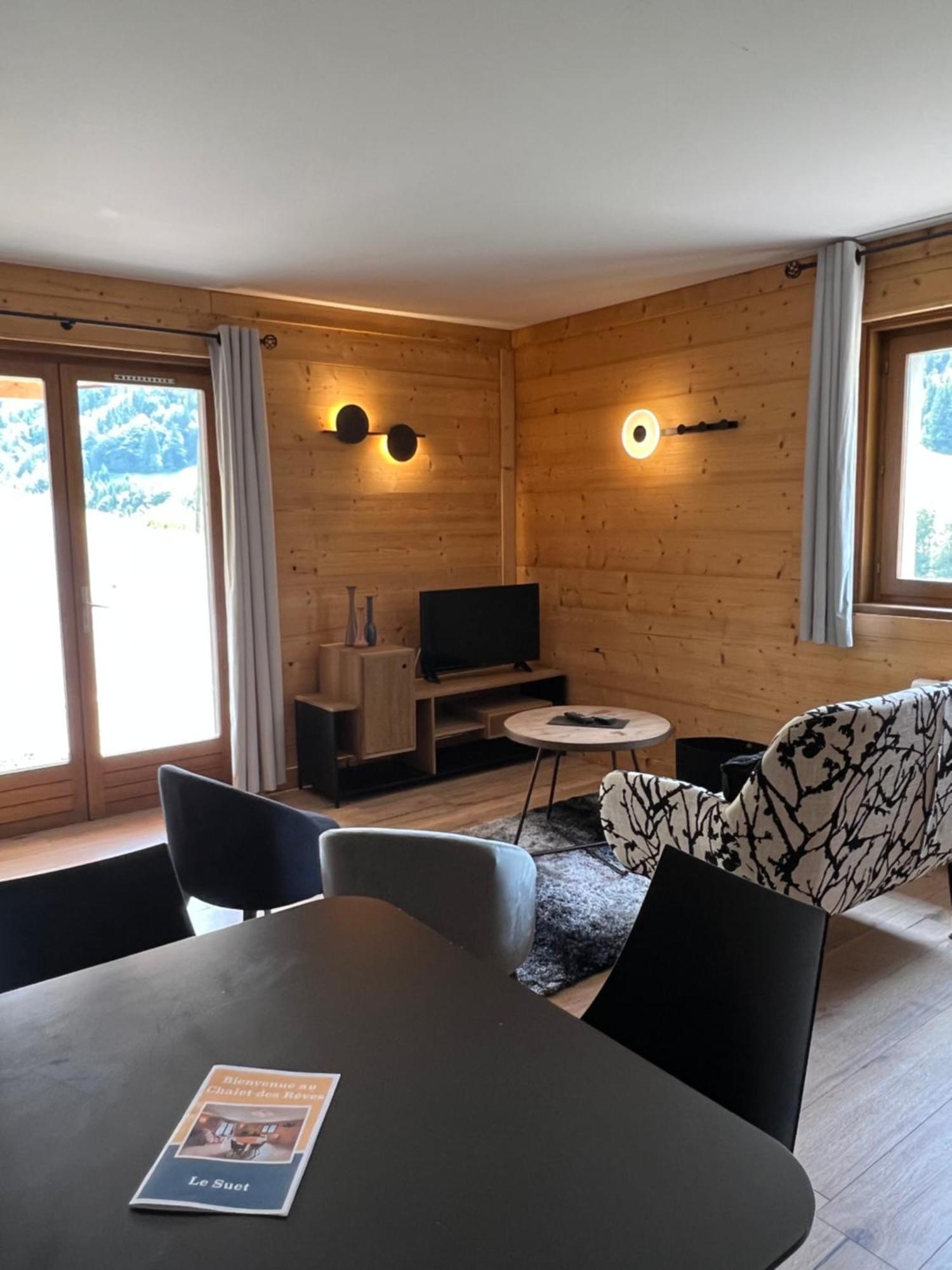 Neuf Chalet 4P Le Suet Jacuzzi Privatif Entremont Екстериор снимка
